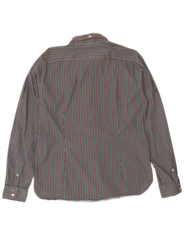 Ted Baker Mens Shirt Size 6 2XL Multicoloured Pinstripe Cotton