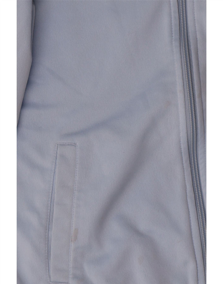 Nike Boys Graphic Tracksuit Top Jacket 10-11 Years Medium Blue Colourblock