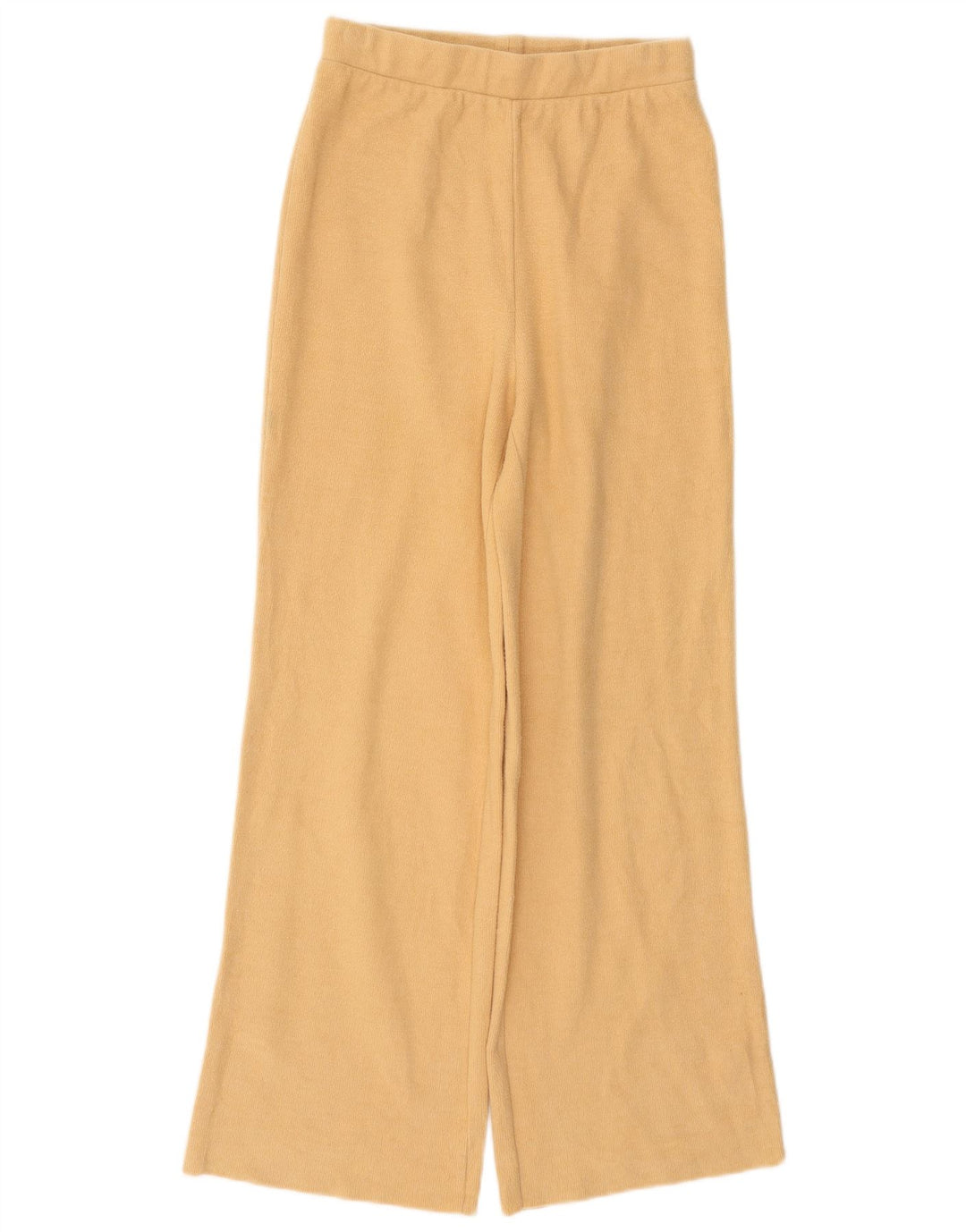 ZARA Womens Tracksuit Trousers UK 8 Small  Beige