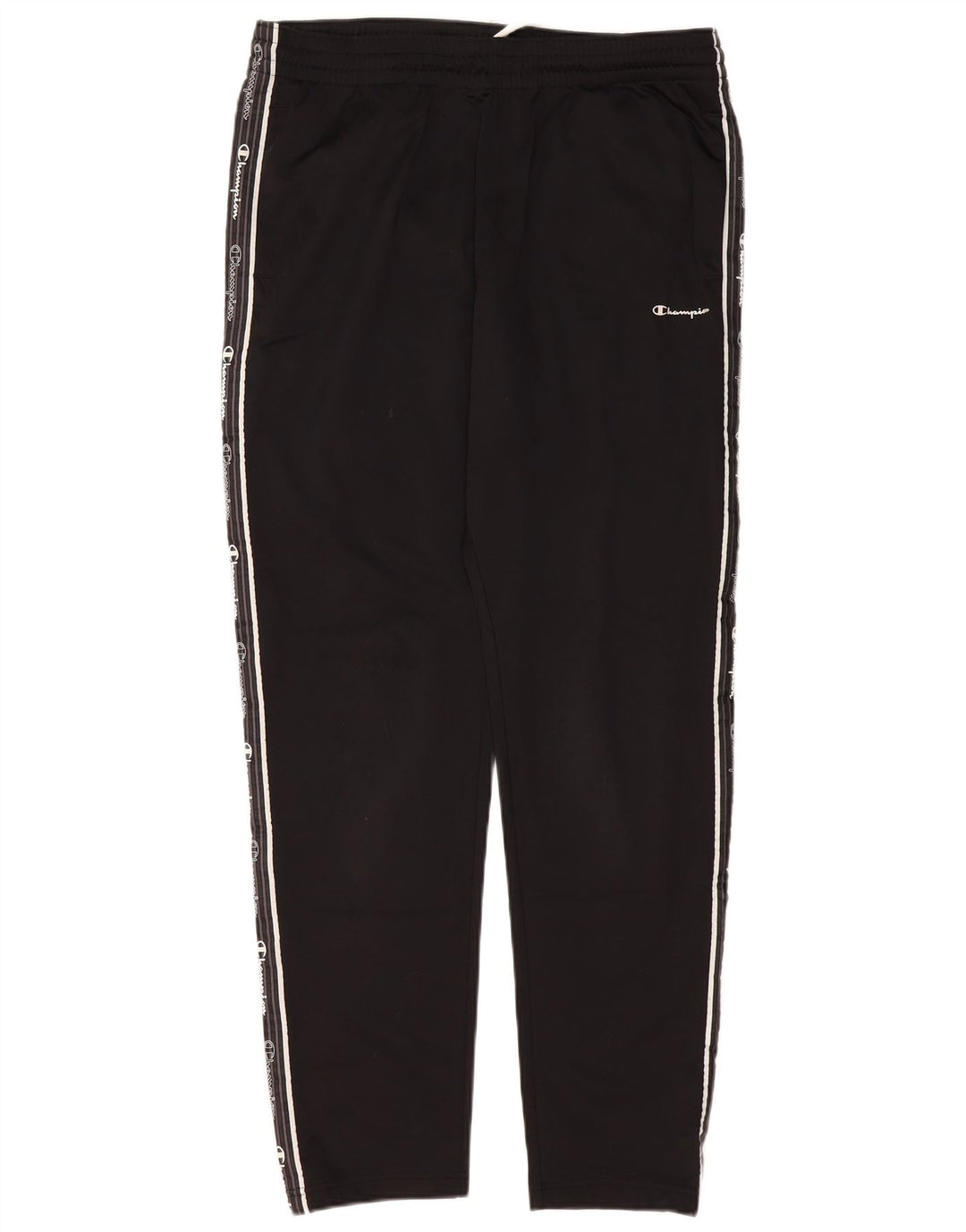 Champion Mens Graphic Tracksuit Trousers XL  Black Polyester