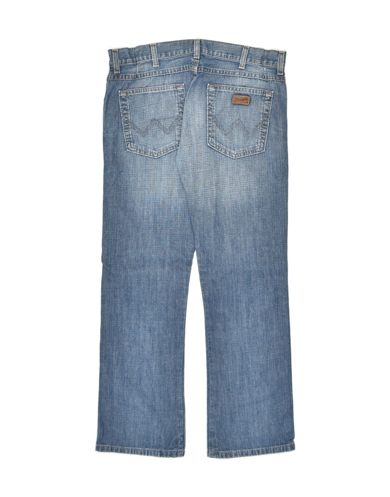 WRANGLER Mens Regular Fit Bootcut Jeans W33 L30 Blue Cotton Vintage Wrangler and Second-Hand Wrangler from Messina Hembry 