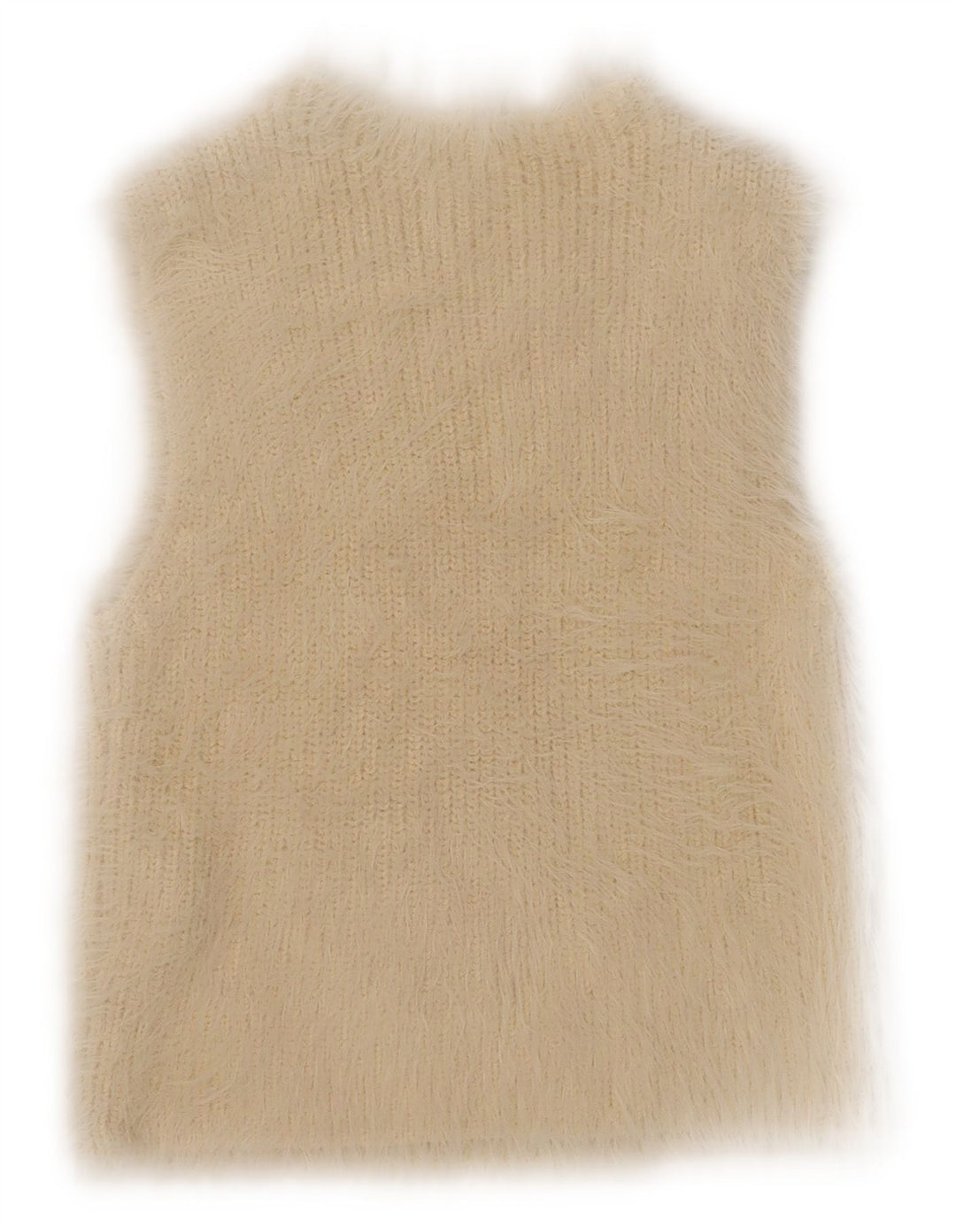 Zara Womens Crop Vest Tank Top UK 14 Large Beige Polyamide
