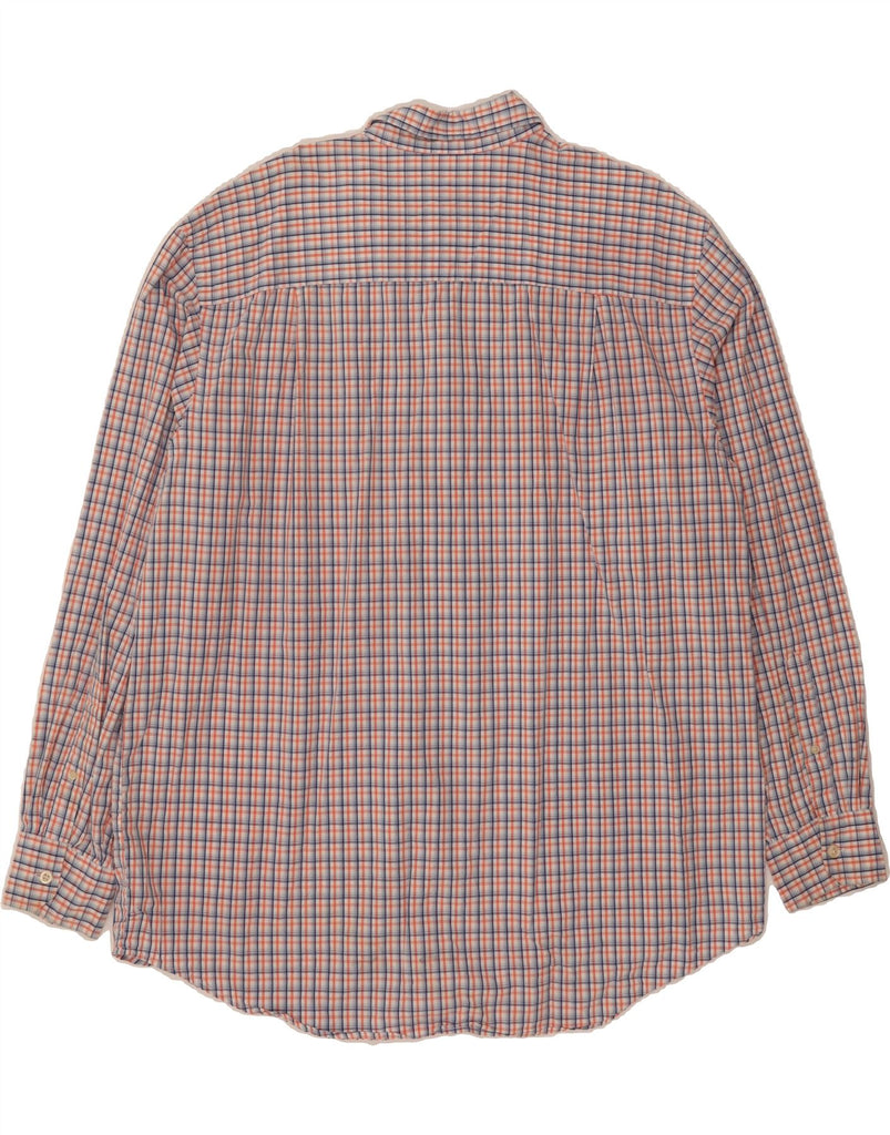 IZOD Mens Shirt 2XL Red Check Cotton Vintage Izod and Second-Hand Izod from Messina Hembry 
