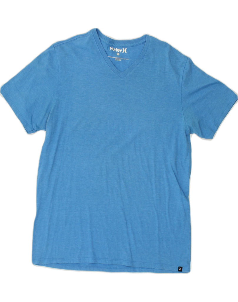 HURLEY Mens T-Shirt Top Medium Blue Cotton | Vintage Hurley | Thrift | Second-Hand Hurley | Used Clothing | Messina Hembry 