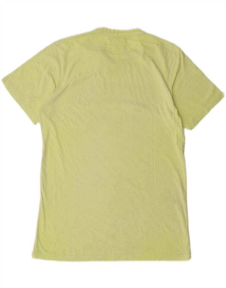 CARRERA Mens Graphic T-Shirt Top Small Yellow