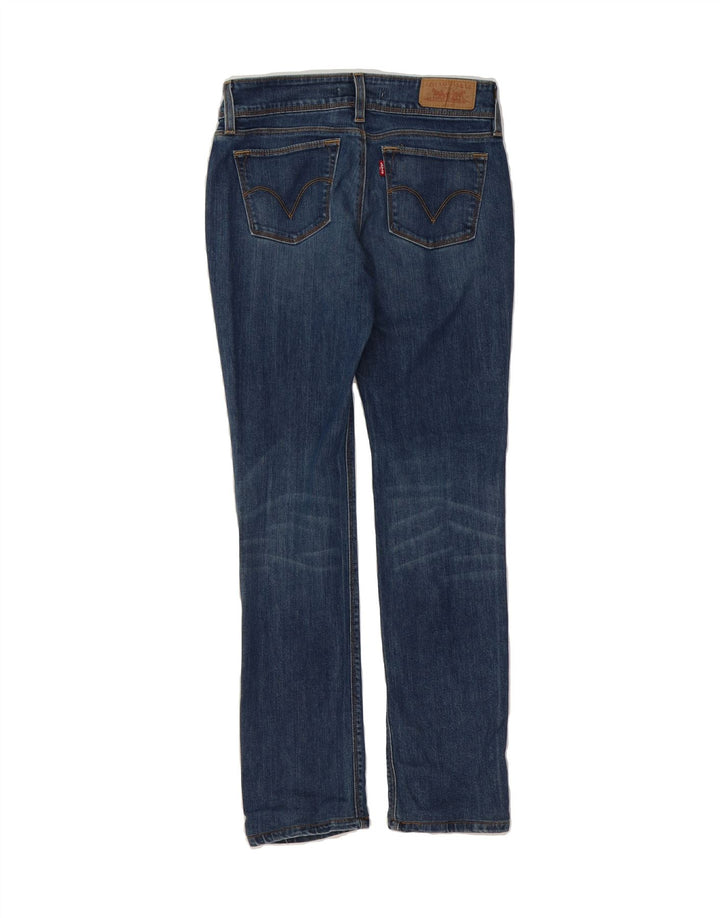 LEVI'S Womens 571 Slim Jeans W29 L31 Blue Cotton Vintage Levi's and Second-Hand Levi's from Messina Hembry 