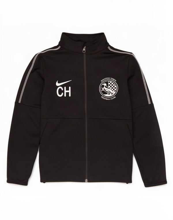 Nike Boys Royston Town F.C. Tracksuit Top Jacket 10-11 Years Medium Black
