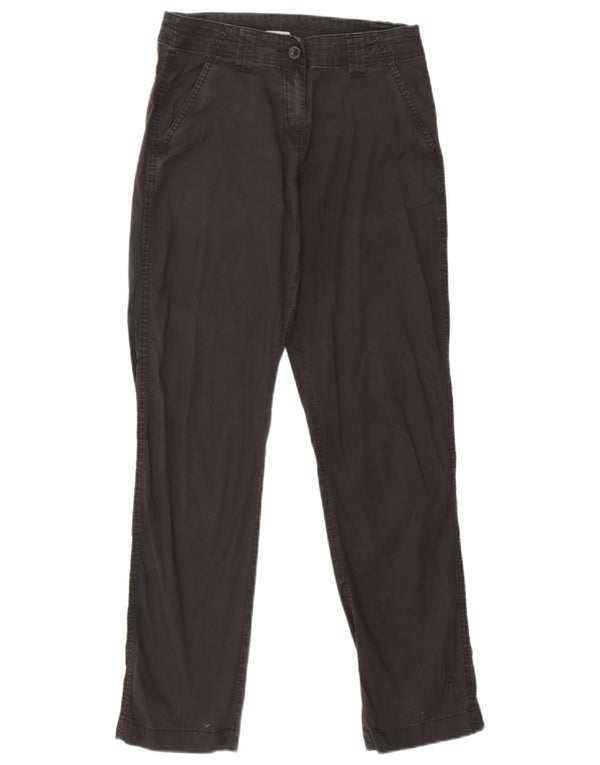 Mountain Warehouse Womens Slim Chino Trousers UK 8 Small W27 L29 Black