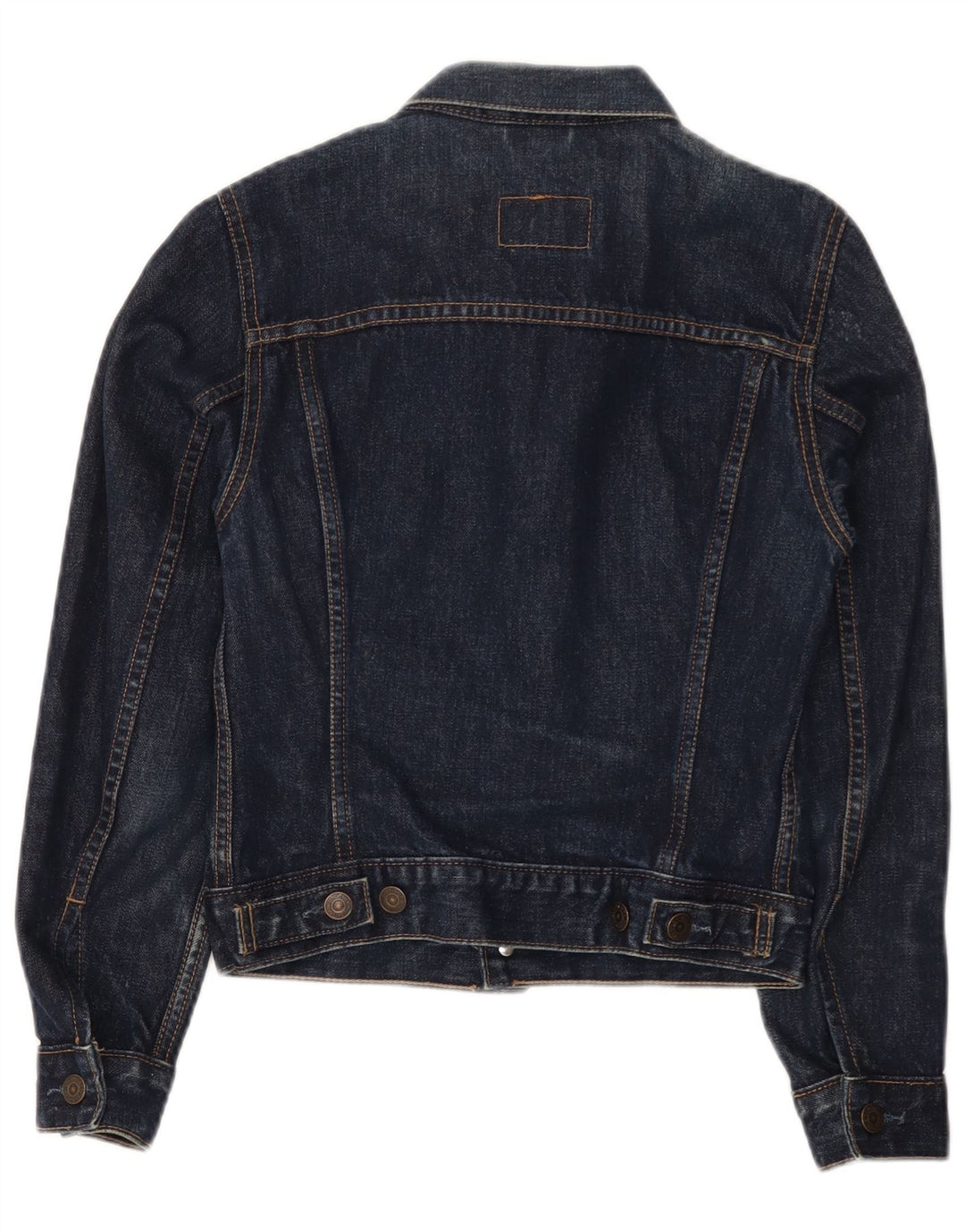 Levi's Girls Denim Jacket 7-8 Years XS Navy Blue Cotton