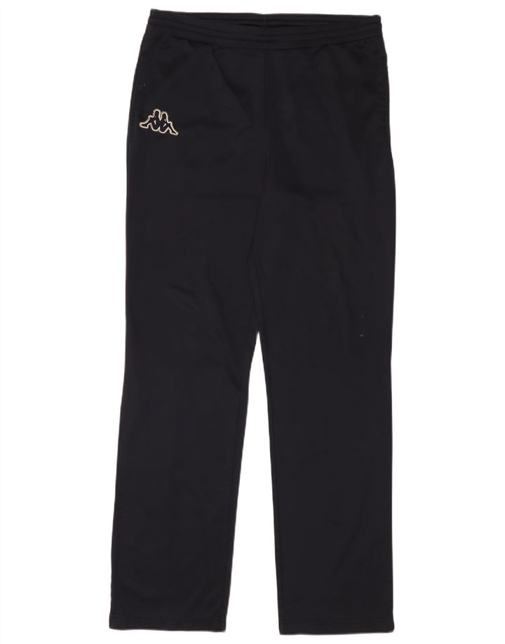Kappa Mens Tracksuit Trousers Large Navy Blue Polyester
