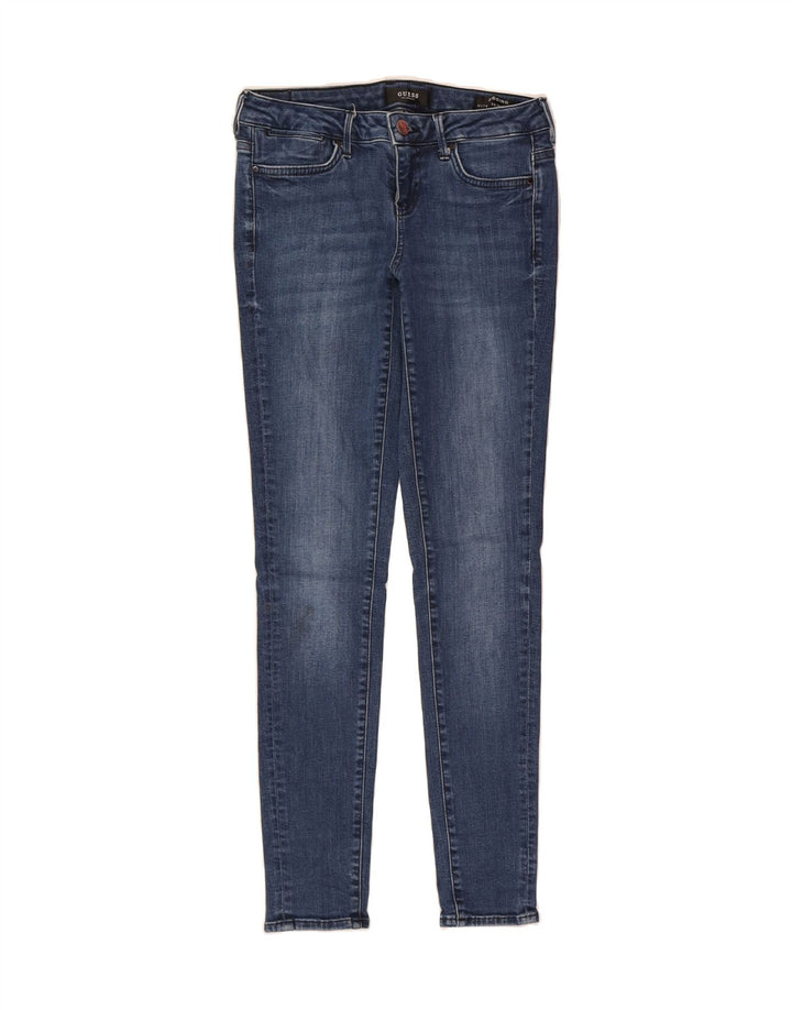 GUESS Womens Jegging Skinny Jeans W28 L29 Blue Vintage Guess and Second-Hand Guess from Messina Hembry 