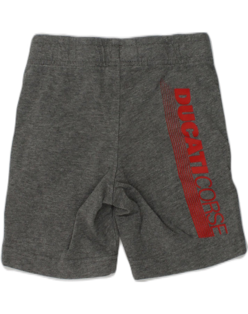 PUMA Baby Boys Graphic Sport Shorts 18-24 Months Grey Cotton | Vintage Puma | Thrift | Second-Hand Puma | Used Clothing | Messina Hembry 