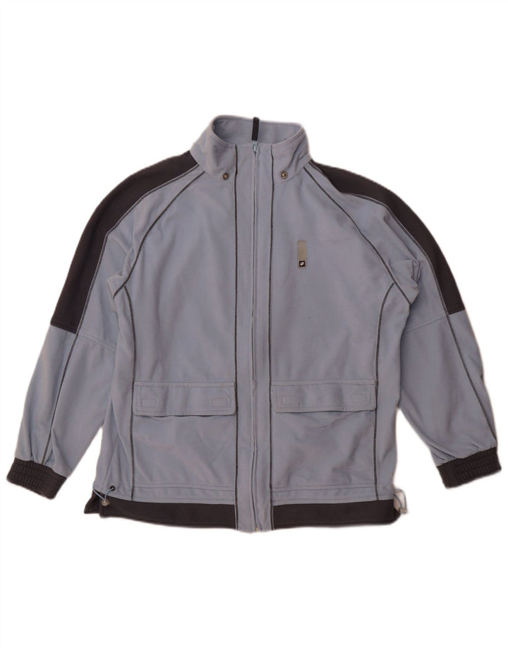 Lotto Mens Tracksuit Top Jacket Large Blue Colourblock