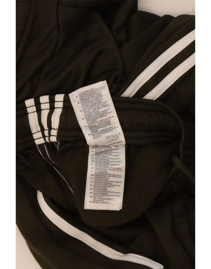 Adidas Mens Tracksuit Trousers Large Khaki Polyester