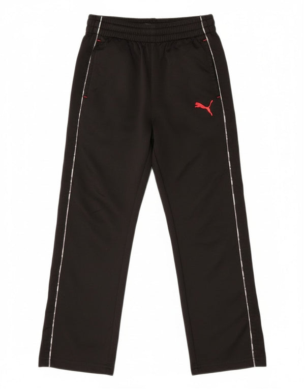 Puma Boys Tracksuit Trousers 5-6 Years  Black Polyester