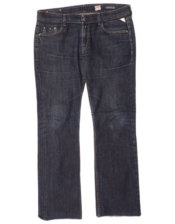 Replay Womens Straight Jeans W35 L30 Blue