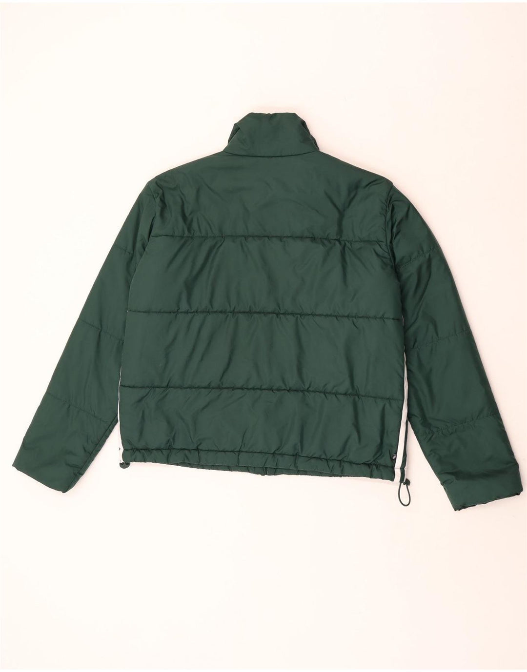 Adidas Womens Oversized Padded Jacket UK 10 Small  Green Polyester