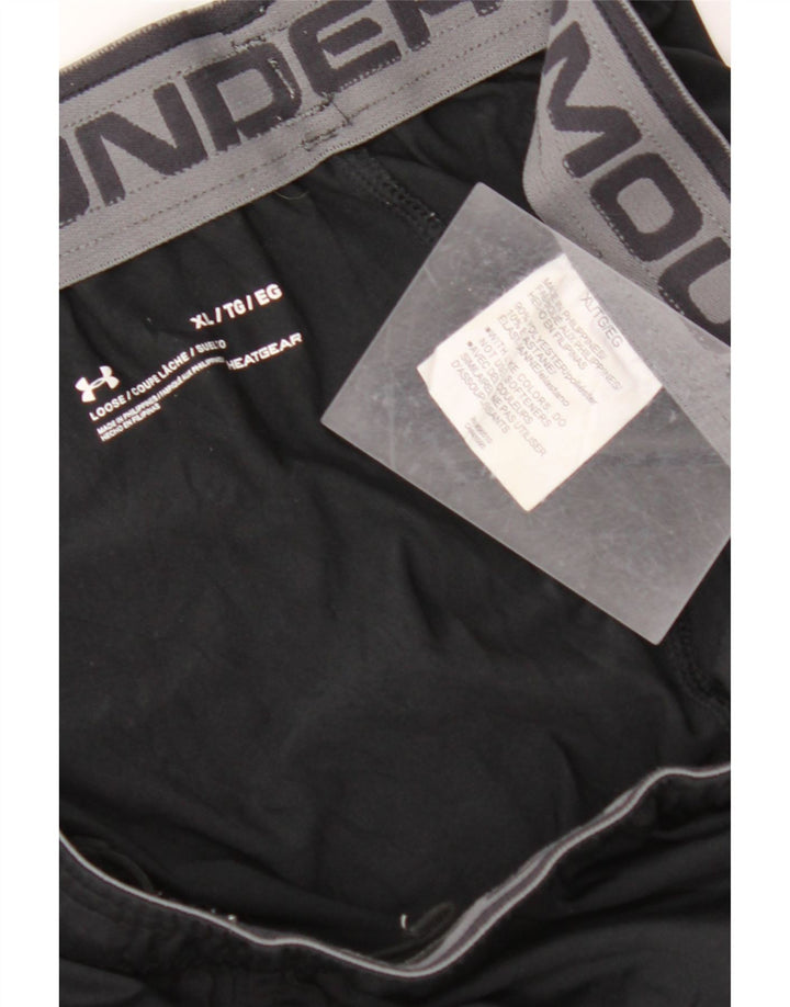 UNDER ARMOUR Mens Heat Gear Sport Shorts XL  Black Polyester