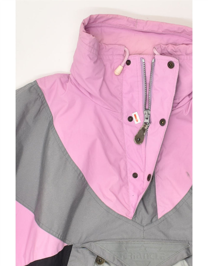 VINTAGE Mens Anorak Jacket UK 36 Small Pink Colourblock | Vintage Vintage | Thrift | Second-Hand Vintage | Used Clothing | Messina Hembry 