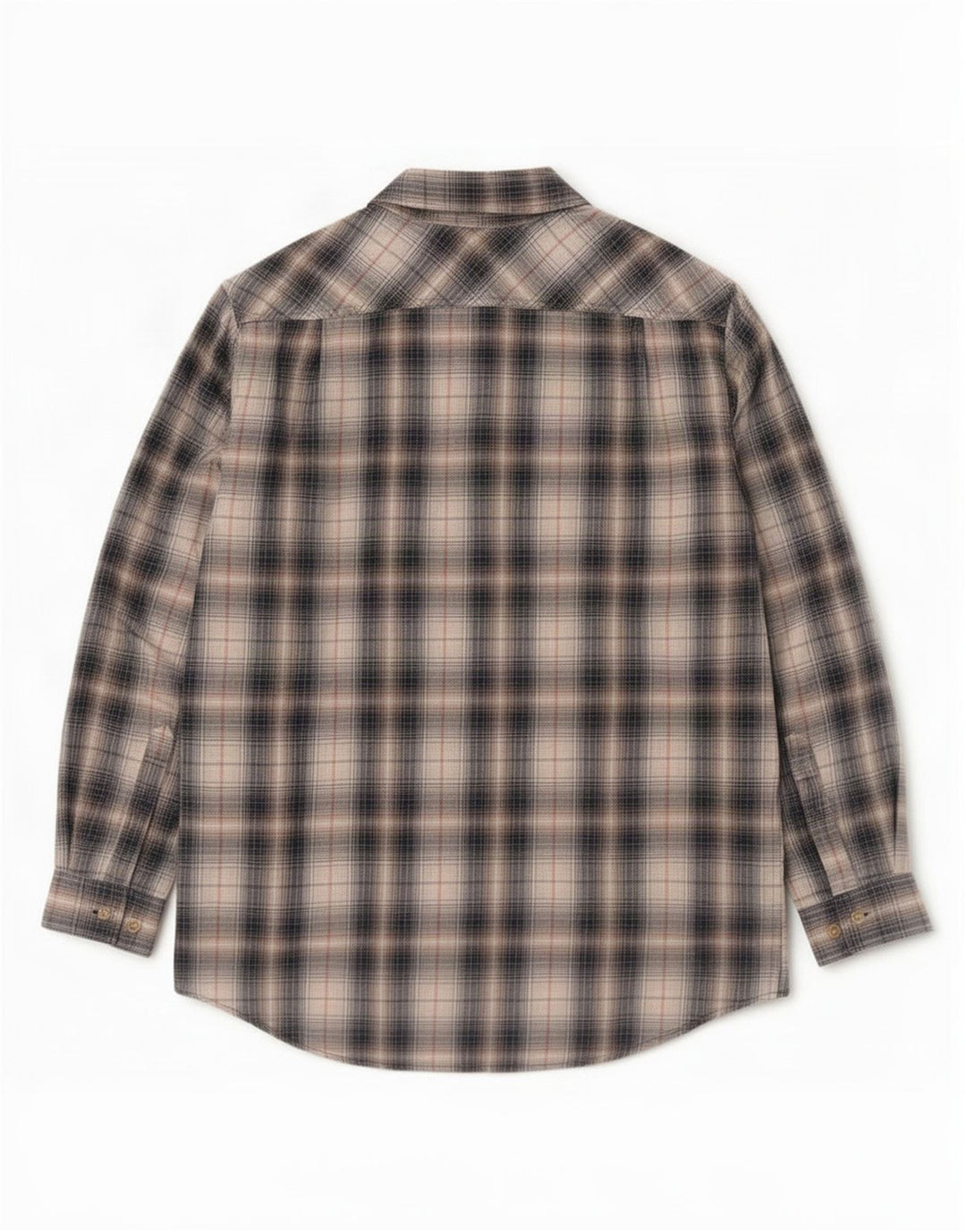 Marlboro Classics Mens Flannel Shirt Large Navy Blue Check Cotton