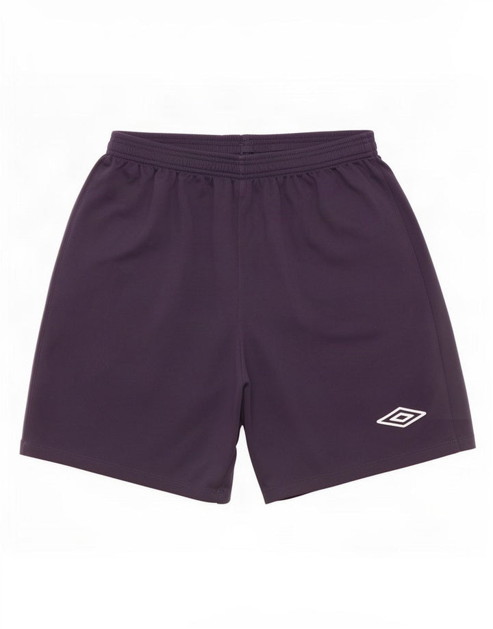 Umbro Mens Sport Shorts Large Navy Blue Polyester