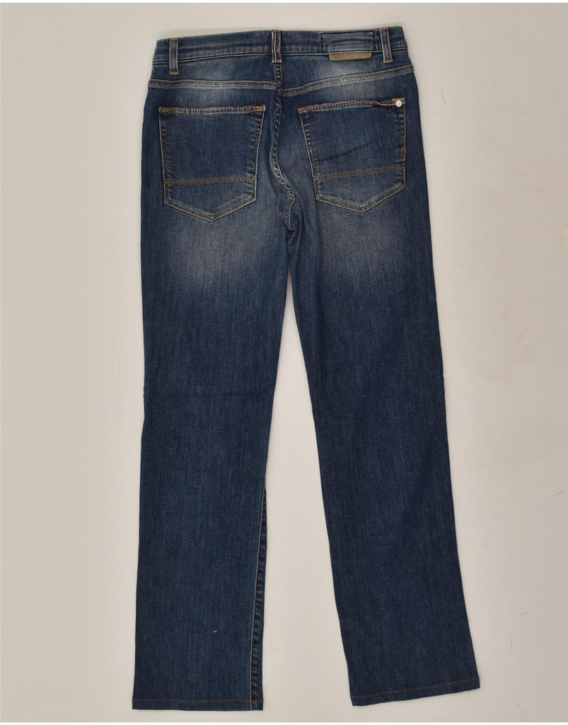 TRUSSARDI Mens Straight Jeans W29 L30 Blue Cotton | Vintage Trussardi | Thrift | Second-Hand Trussardi | Used Clothing | Messina Hembry 