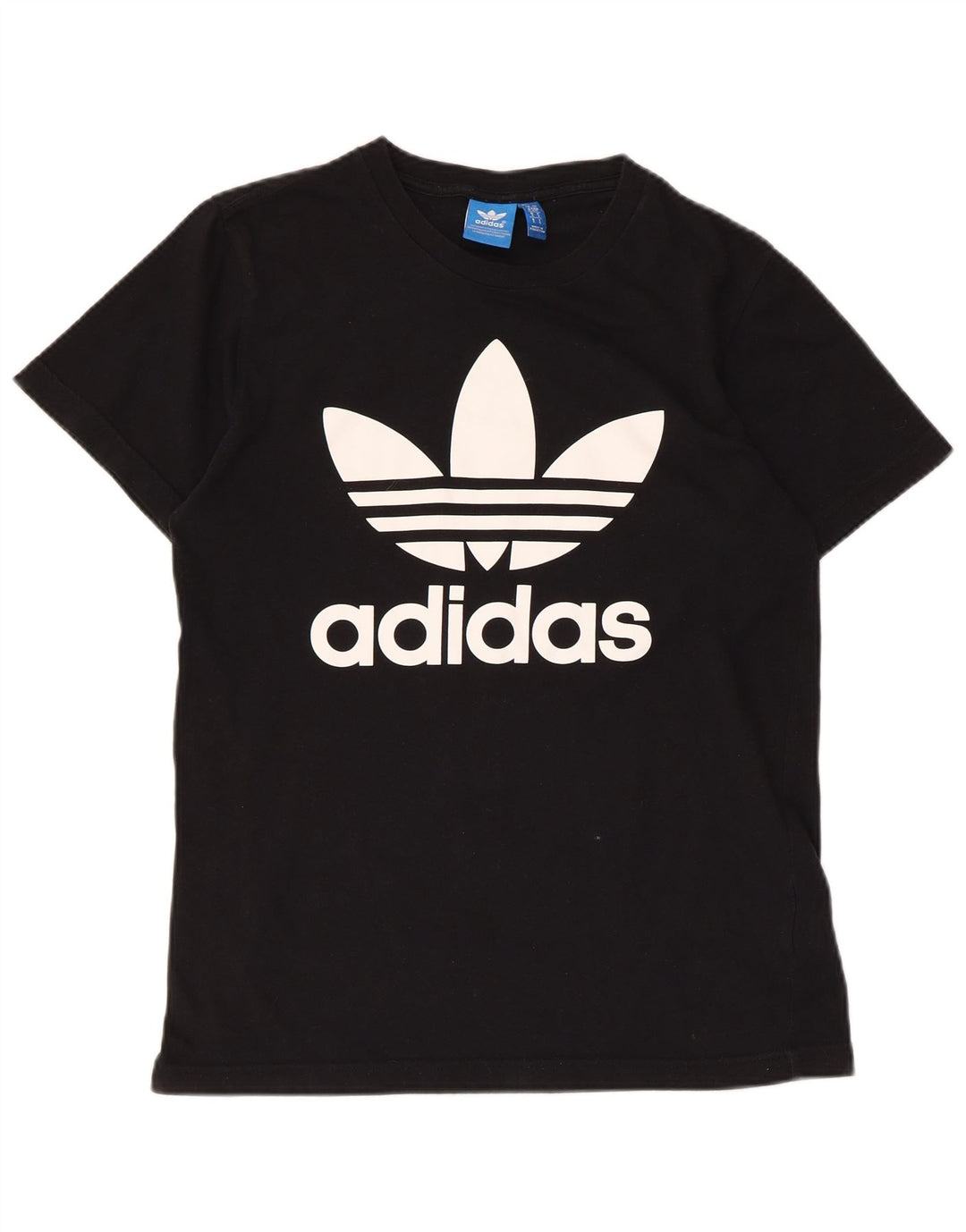 Adidas Mens Graphic T-Shirt Top Small Black Cotton