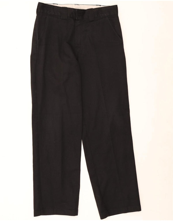 Dickies Mens Straight Relaxed Fit Chino Trousers W32 L31 Black
