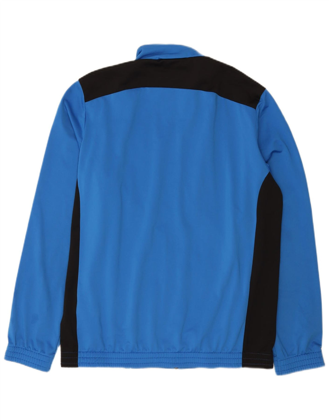 Puma Mens Tracksuit Top Jacket Large Blue Colourblock Polyester