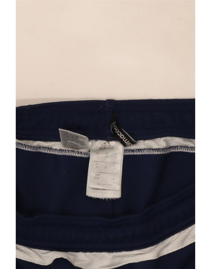 Adidas Mens Climacool Tracksuit Trousers Medium Navy Blue Polyester
