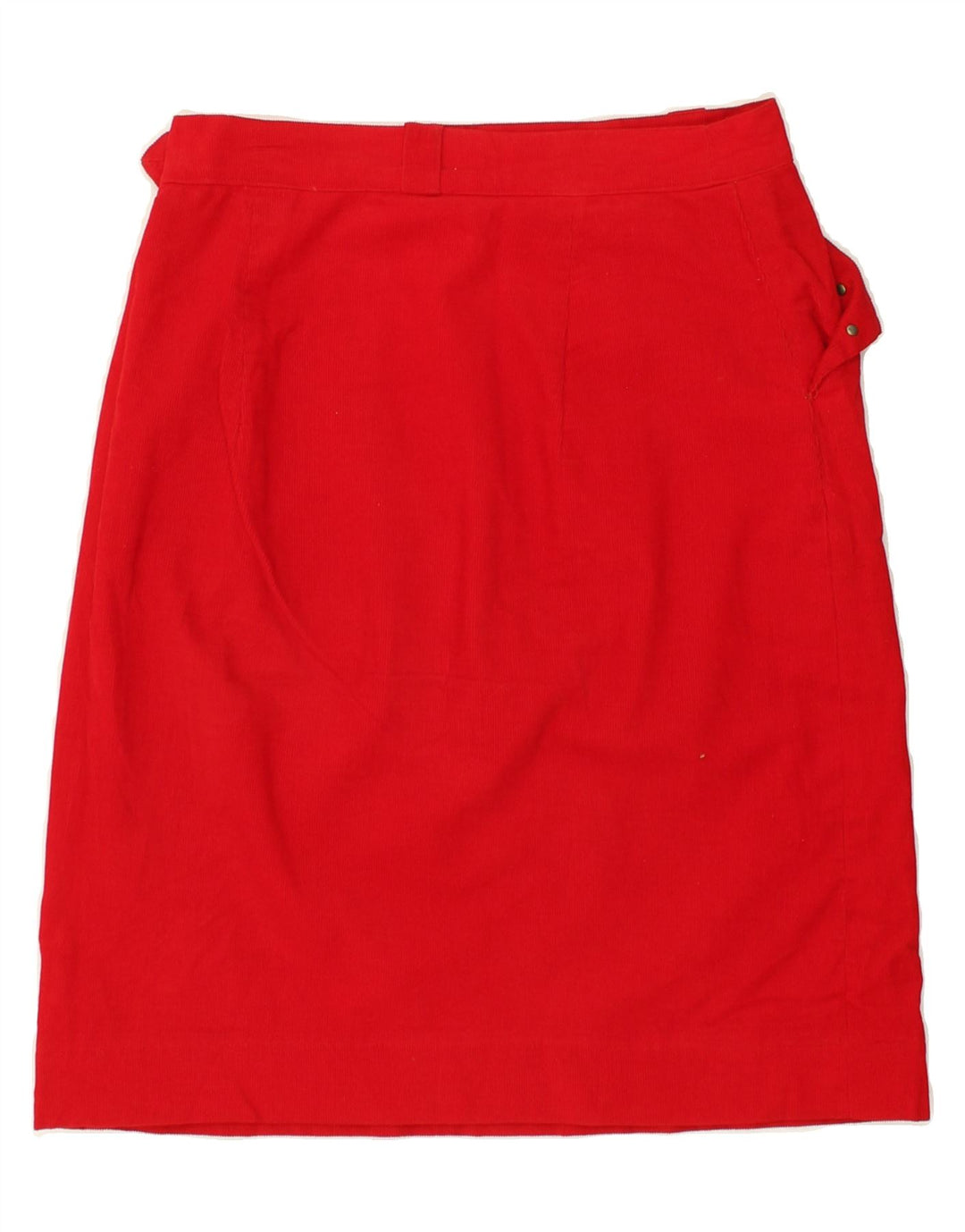 VINTAGE Womens Corduroy Skirt W28 Medium  Red | Vintage Vintage | Thrift | Second-Hand Vintage | Used Clothing | Messina Hembry 