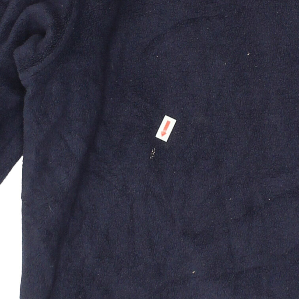 Tommy Hilfiger Mens Navy Blue Half Zip Fleece | Vintage 90s Casual Designer VTG | Vintage Messina Hembry | Thrift | Second-Hand Messina Hembry | Used Clothing | Messina Hembry 