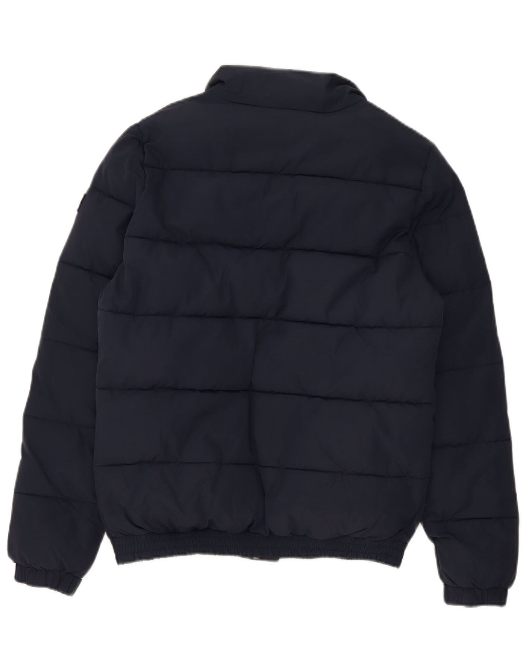 Superdry Womens Oversized Padded Jacket UK 10 Small Navy Blue Polyester