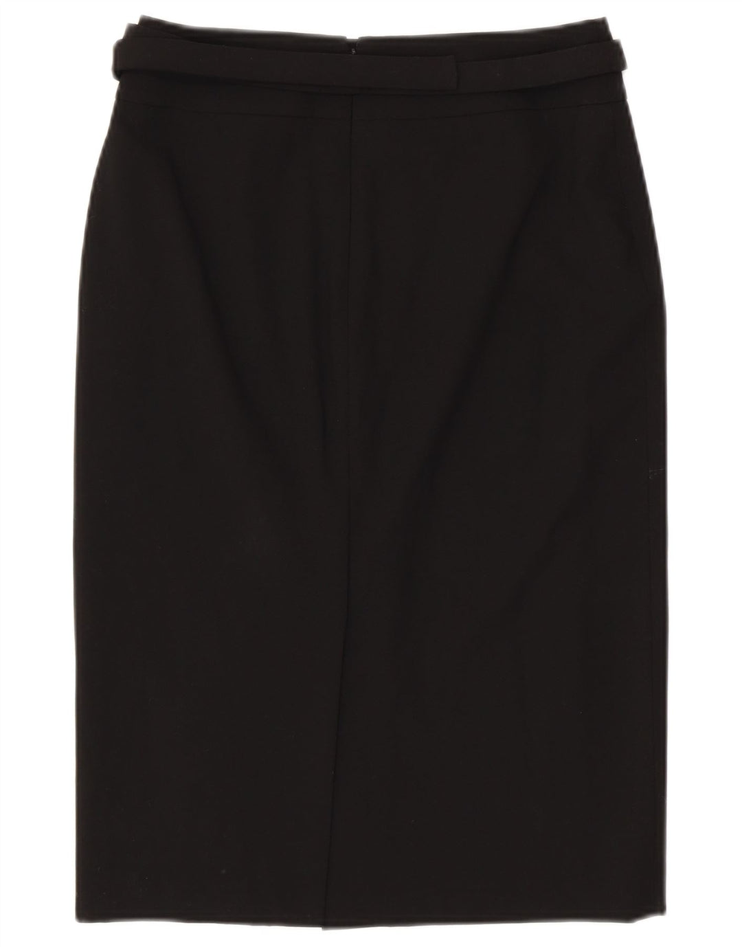 CALVIN KLEIN Womens Pencil Skirt US 2 XS W28  Black Polyester