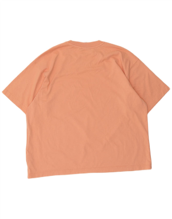 Adidas Mens T-Shirt Top XL Pink Cotton