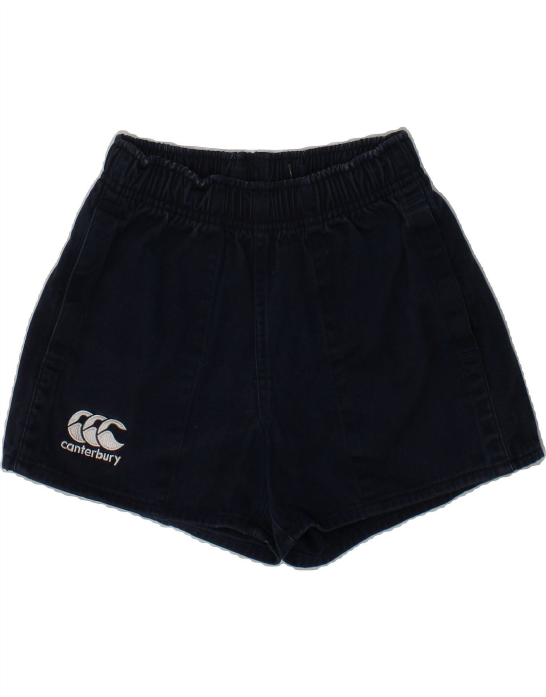 CANTERBURY Boys Denim Shorts 7-8 Years W20  Navy Blue Vintage Canterbury and Second-Hand Canterbury from Messina Hembry 