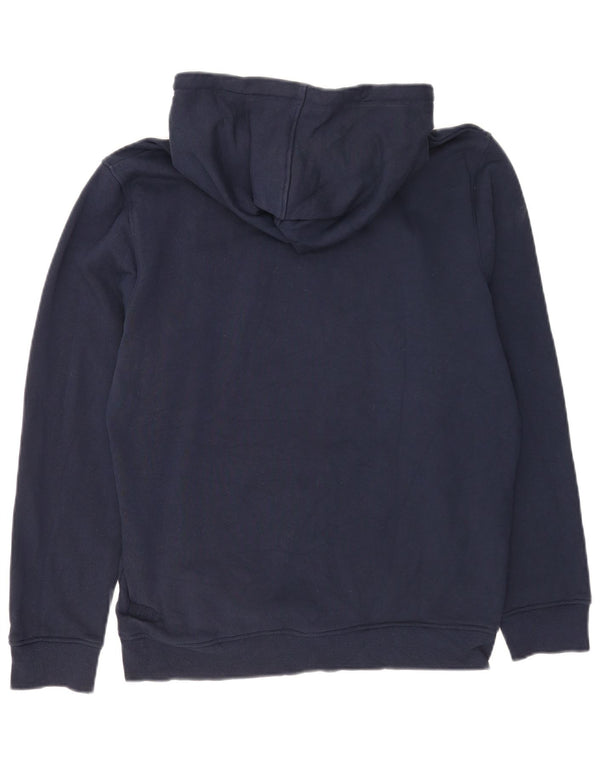 Fat Face Mens Hoodie Jumper Medium Navy Blue Cotton