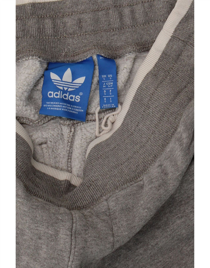 ADIDAS Mens Tracksuit Trousers Joggers Small  Grey Cotton Vintage Adidas and Second-Hand Adidas from Messina Hembry 