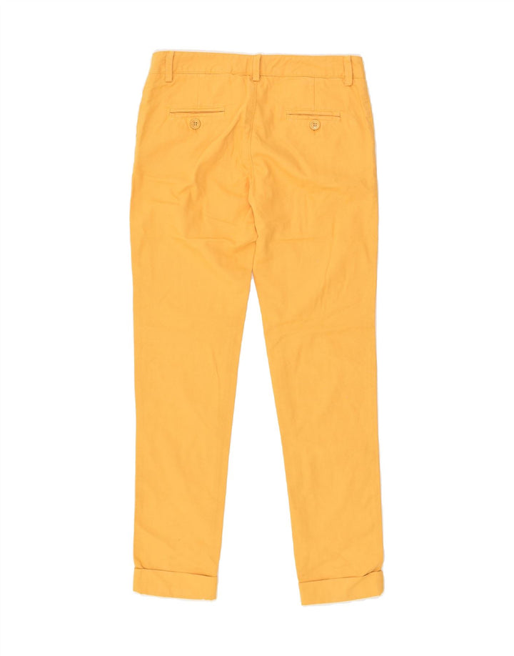WOOLRICH Womens Slim Chino Trousers W30 L29 Yellow Vintage Woolrich and Second-Hand Woolrich from Messina Hembry 