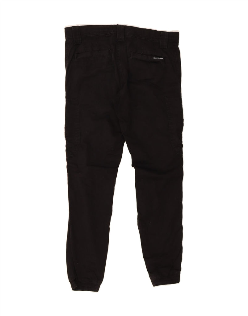 CALVIN KLEIN JEANS Womens Skinny Joggers Cargo Trousers W28 L32 Black Vintage Calvin Klein Jeans and Second-Hand Calvin Klein Jeans from Messina Hembry 