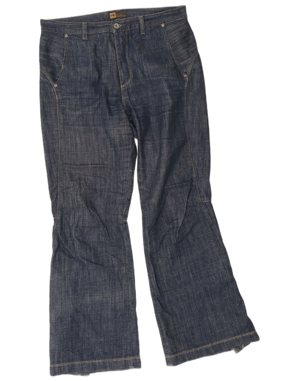 Big Star Girls Bootcut Jeans 15-16 Years W32 L29 Blue Cotton