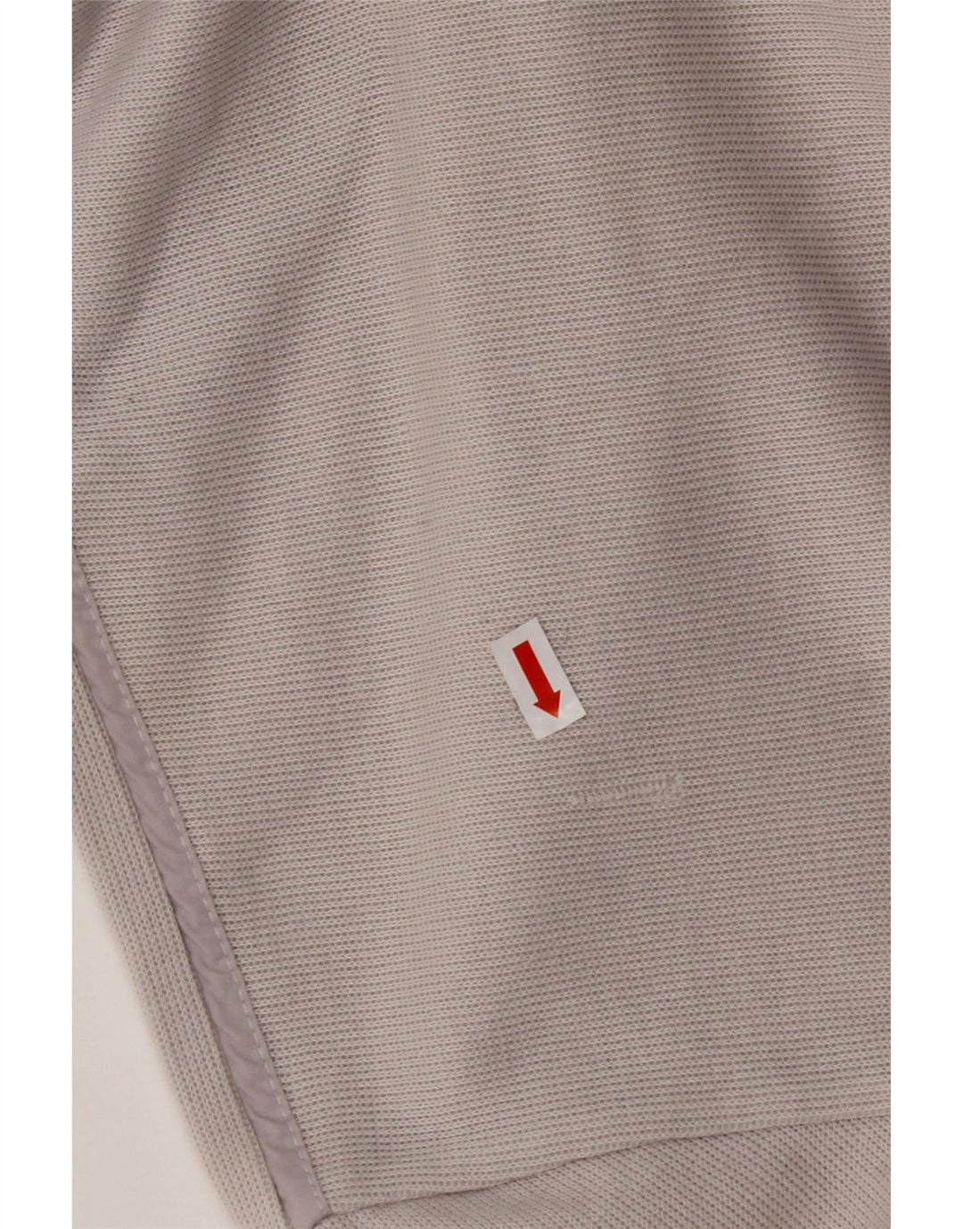 HUGO BOSS Mens Top Long Sleeve XL Off White Colourblock Cotton