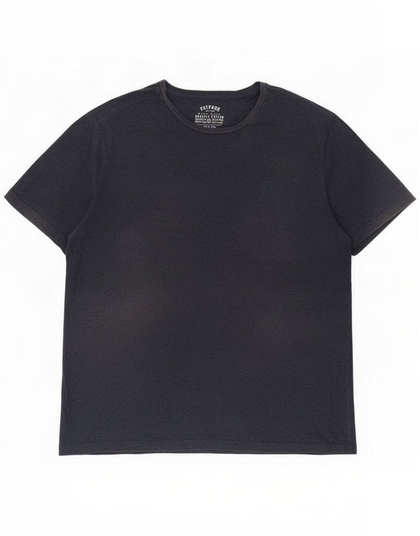 Fat Face Mens T-Shirt Top 2XL Navy Blue Cotton