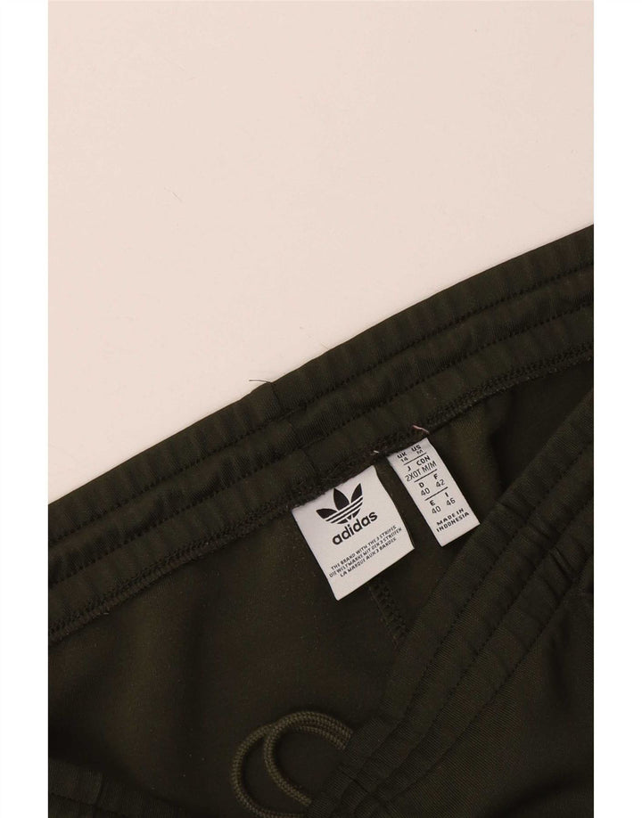 Adidas Womens Tracksuit Trousers UK 14 Large Green