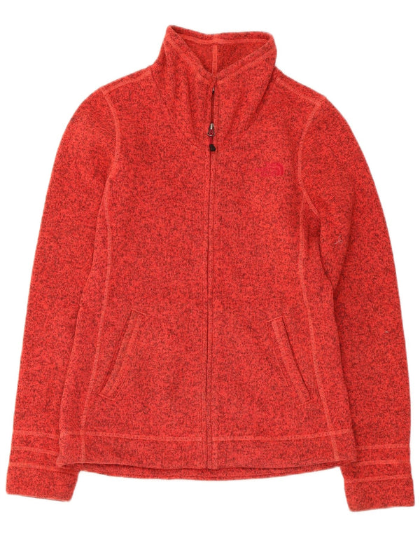 The North Face Womens Tracksuit Top Jacket UK 10 Small Red Flecked