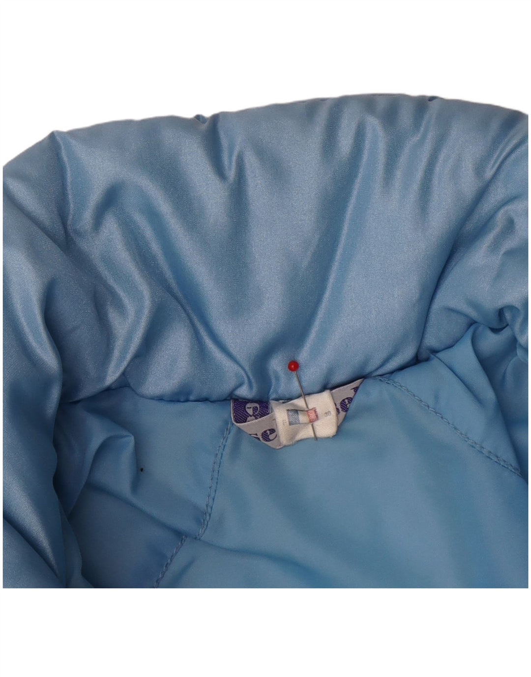 Ellesse Womens Quilted Jacket EU 38 Medium Blue
