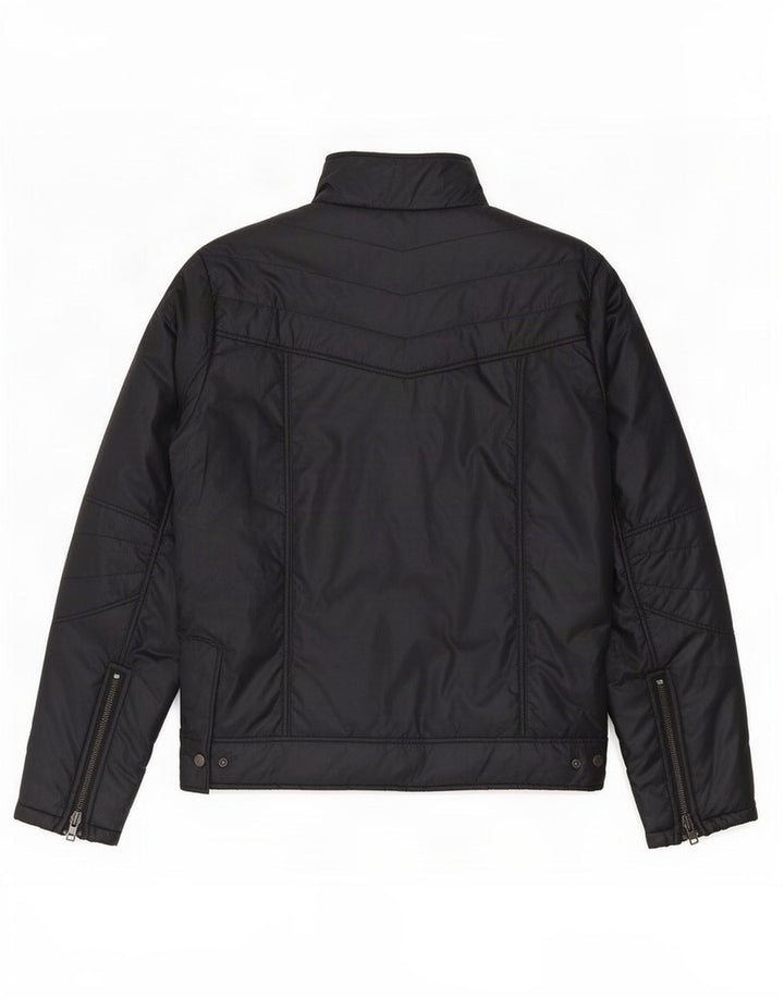 Lee Mens Padded Jacket UK 40 Large Black Polyester