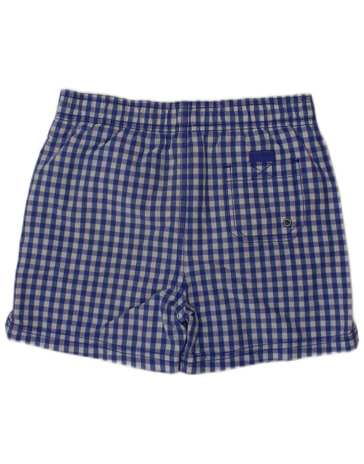 POLO RALPH LAUREN Baby Boys Swimwear 18-24 Months  Blue Gingham Cotton