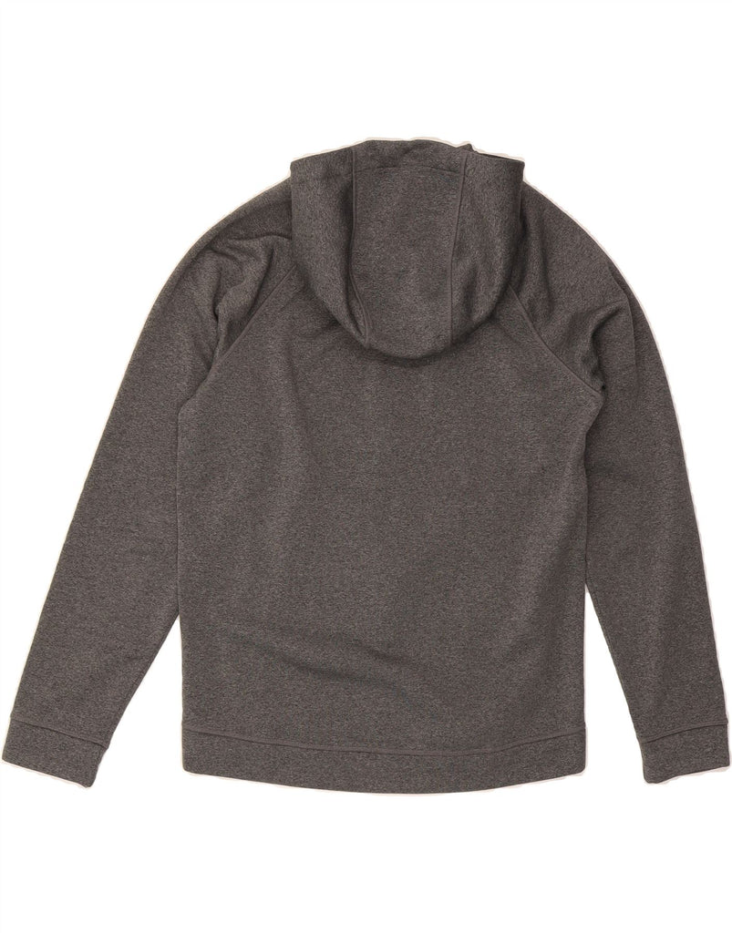 NIKE Mens Dri Fit Zip Hoodie Sweater Medium Grey Polyester Vintage Nike and Second-Hand Nike from Messina Hembry 