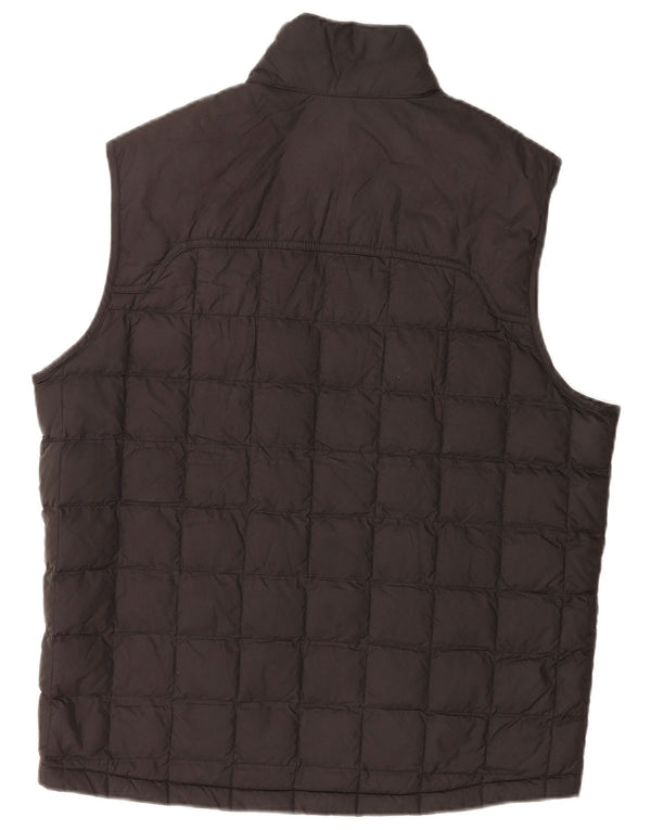 Timberland Mens Padded Gilet UK 40 Large Black Polyester
